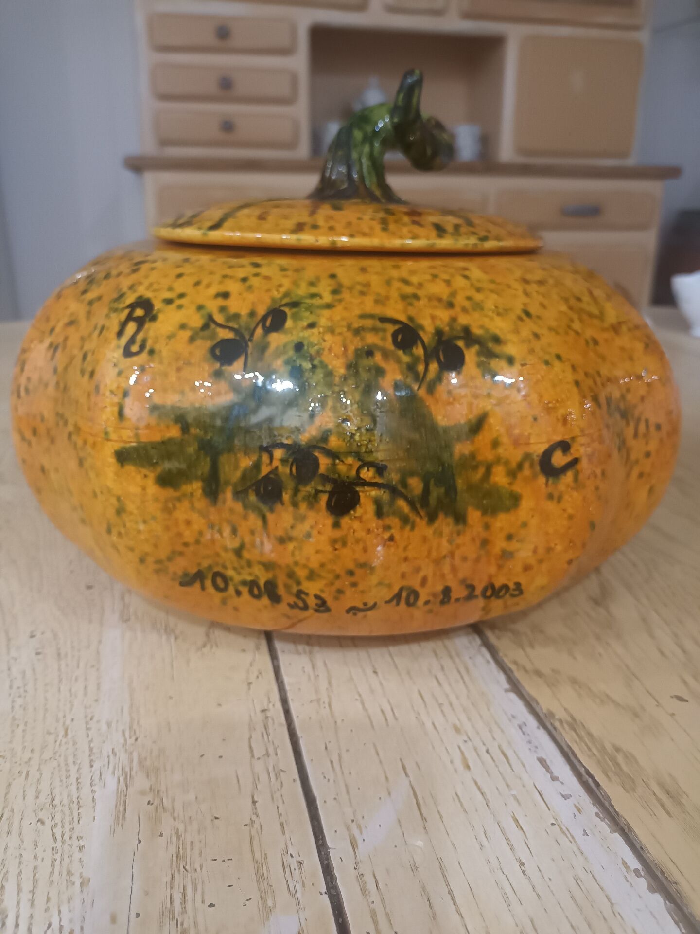 Large Pumpkin Soup Tureen in Ceramic – Gérard CROCIANI (Vallauris)