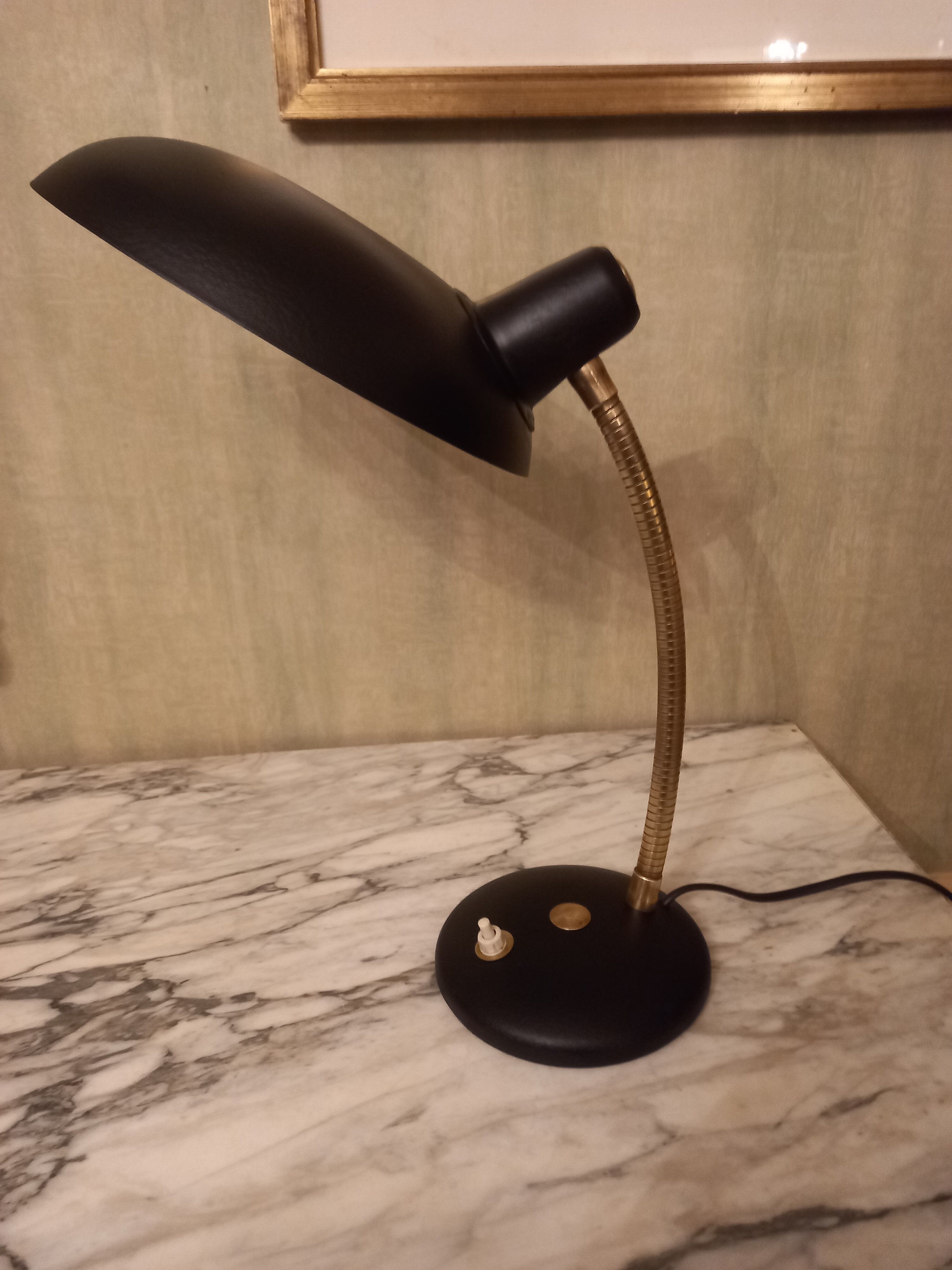Lampe de bureau années  50