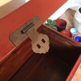 Old wooden storage chest of Chinese origin