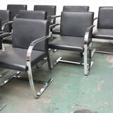 Suite de 8 fauteuils de bureau BRNO, Knoll
