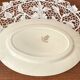 Oval serving dish in Terre de Fer Gien earthenware with Osborne Sepia decor