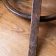 Baumann swivel parrot coat rack, dark wood.