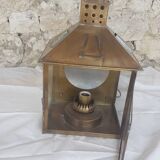 Lanterne laiton et verre