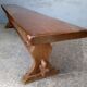 Solid bench 2 meters period 1960