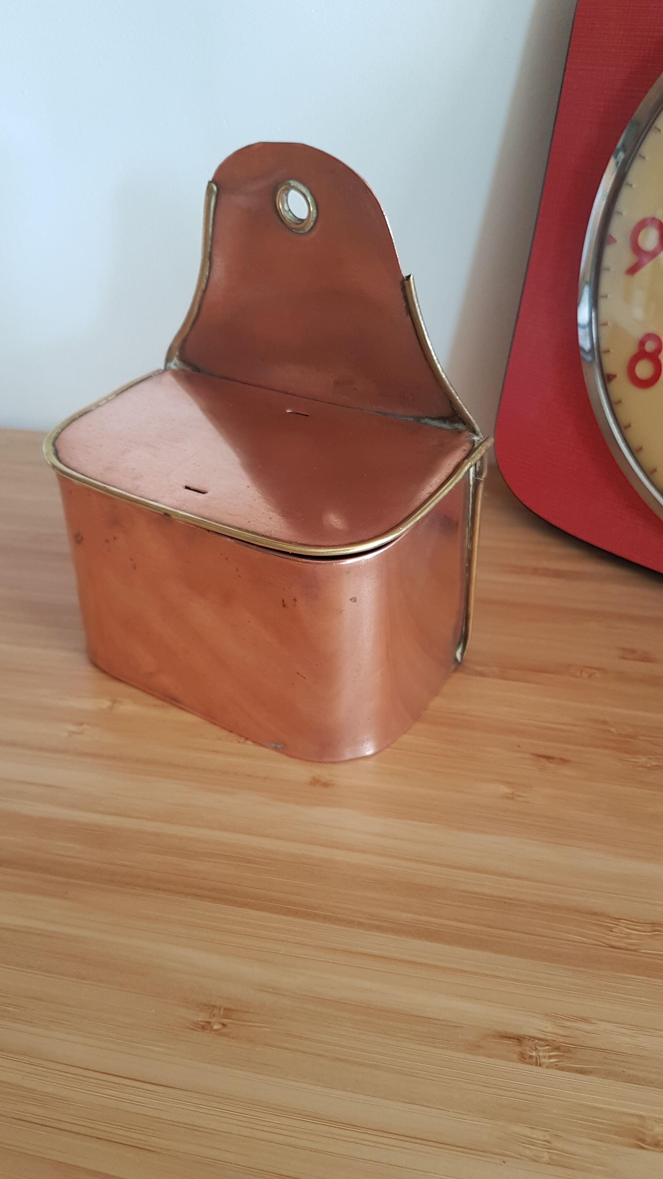 Copper matchbox