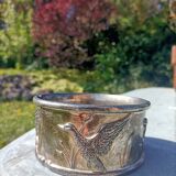 Silver bird bowl