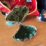 Art deco gilded bronze jewelry, biblical shell