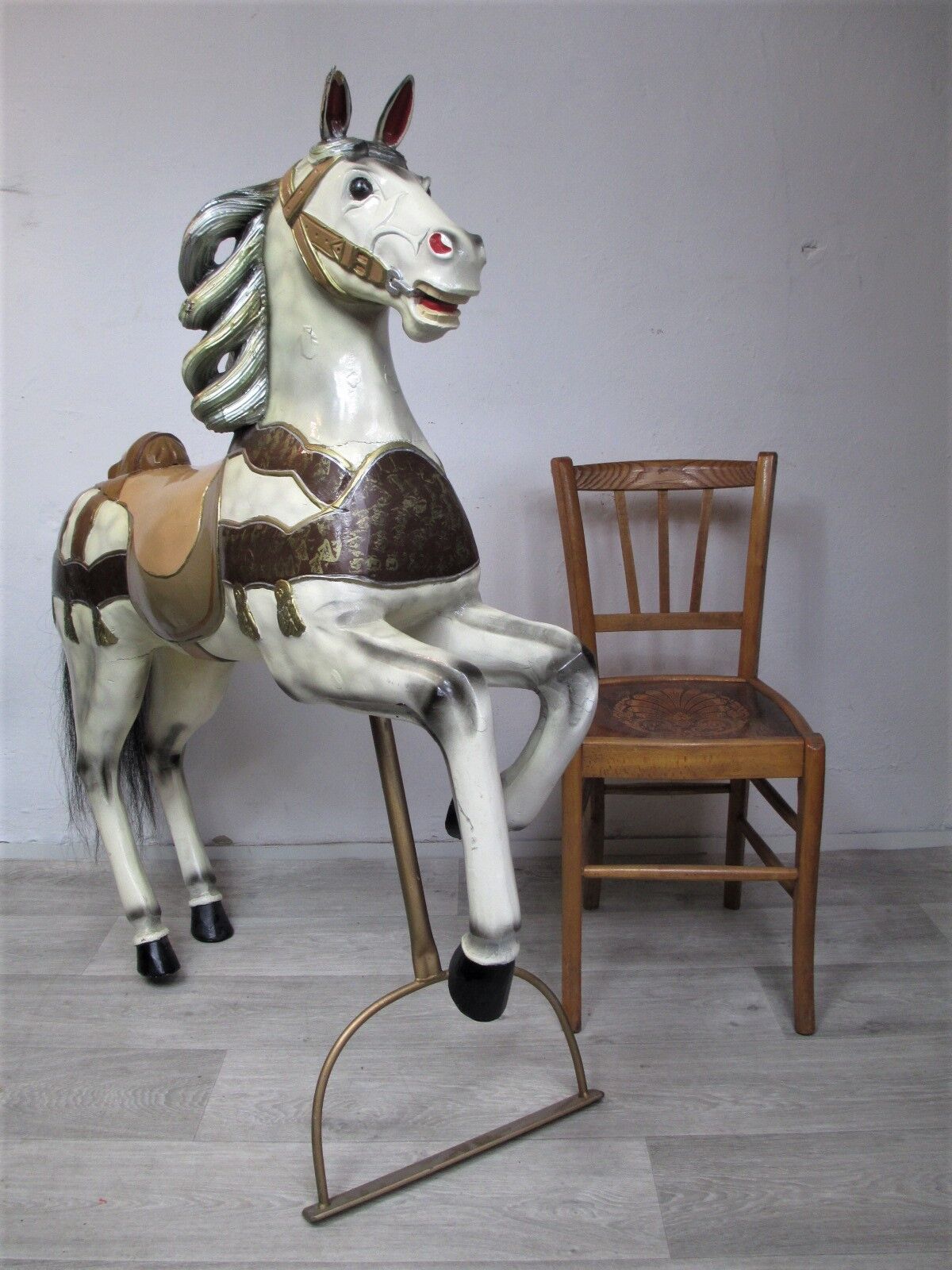 Carousel horse 19th