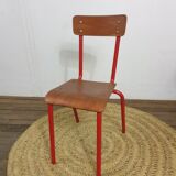 Chaise d'école enfant