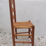 Mid-century pine chair