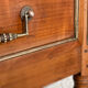 Commode bois et laiton