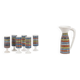 Roger CAPRON - Ceramic orangeade service