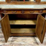 Louis XVI half-moon shaped walnut sideboard circa 1850