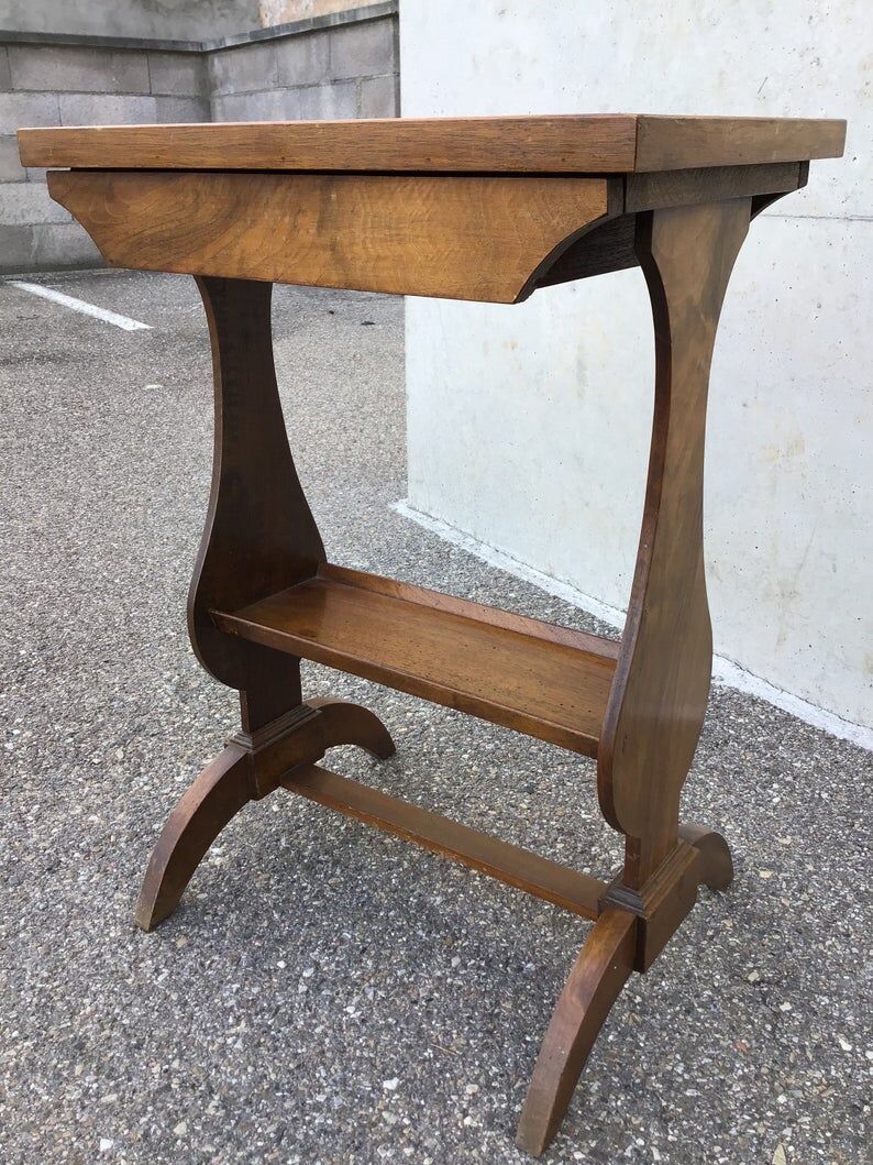 Guerdon vintage art deco style walnut empire 1950