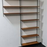 Vintage Danish design shelving unit by Nisse Strinning