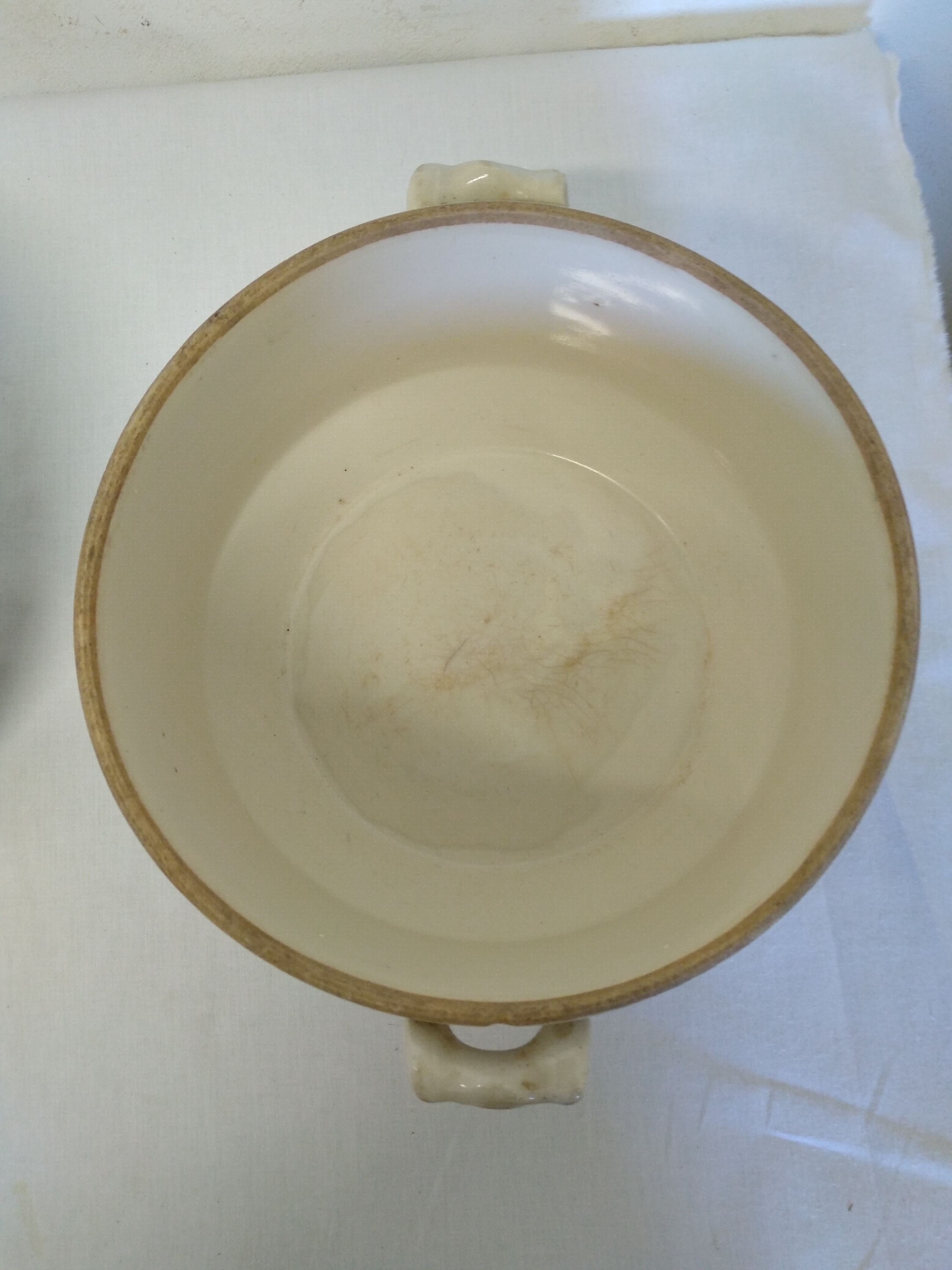 Old sandstone tureen