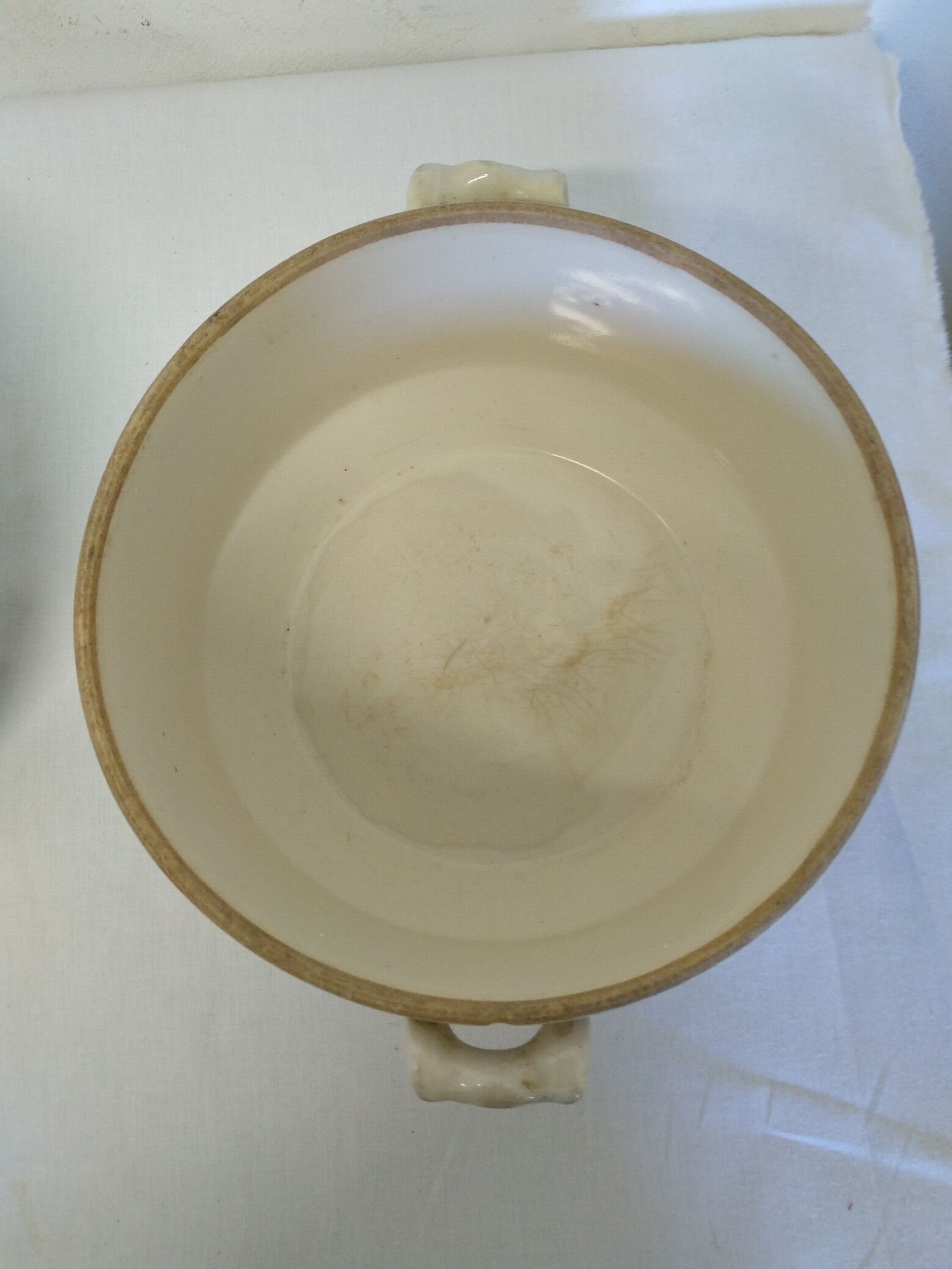 Old sandstone tureen