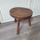 Vintage old wooden stool tripod