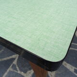 Solid oak and formica extension table