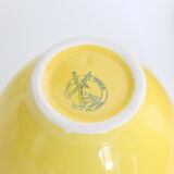 6 yellow bowls Moulin des Loups