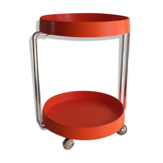 Roller side table, Space Age 1970