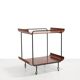 Plywood tea trolley by Franco Campo and Carlo Graffi for Stilcasa