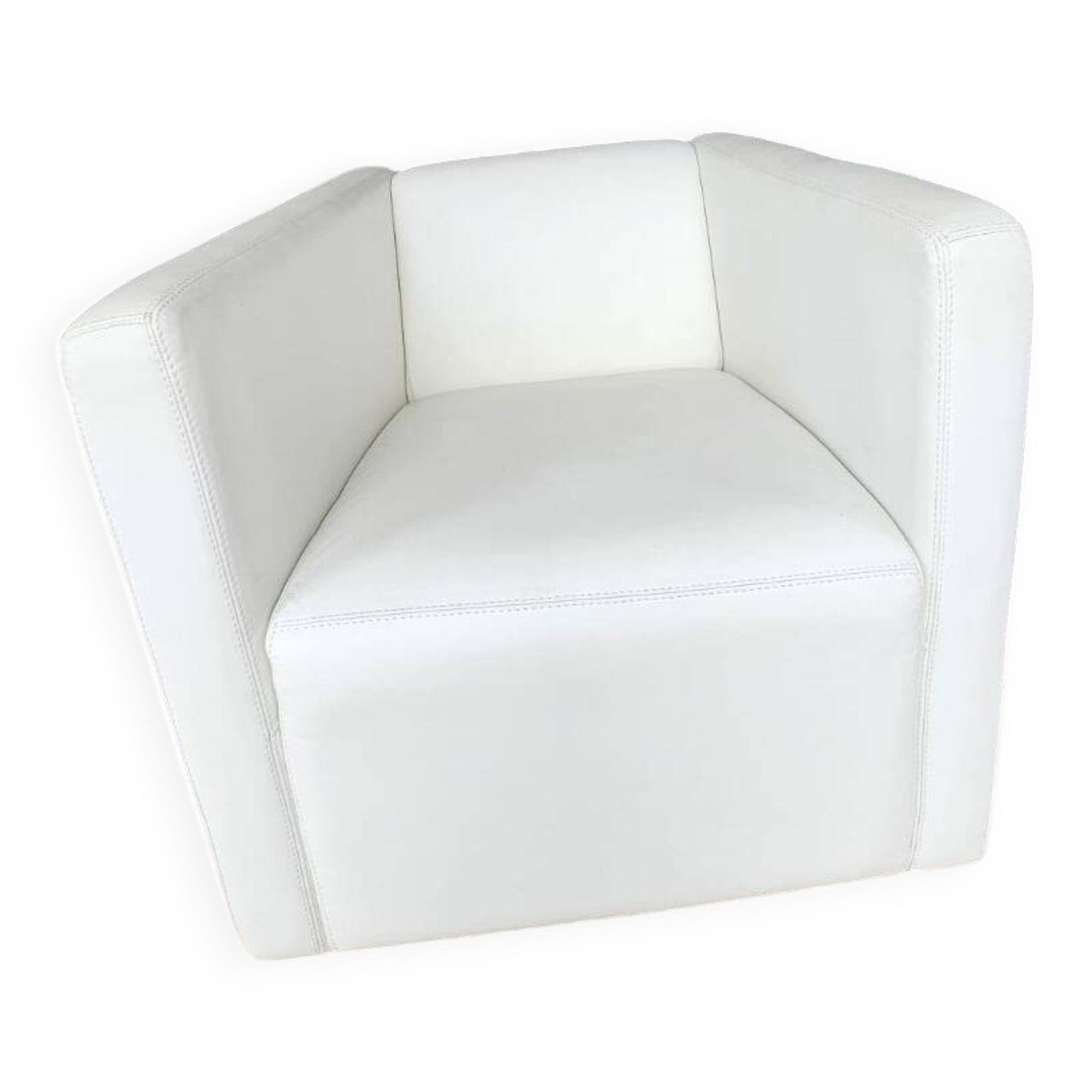 Fauteuils cuir pivotant Roche Bobois