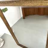 Miroir ancien doré, vers 1900