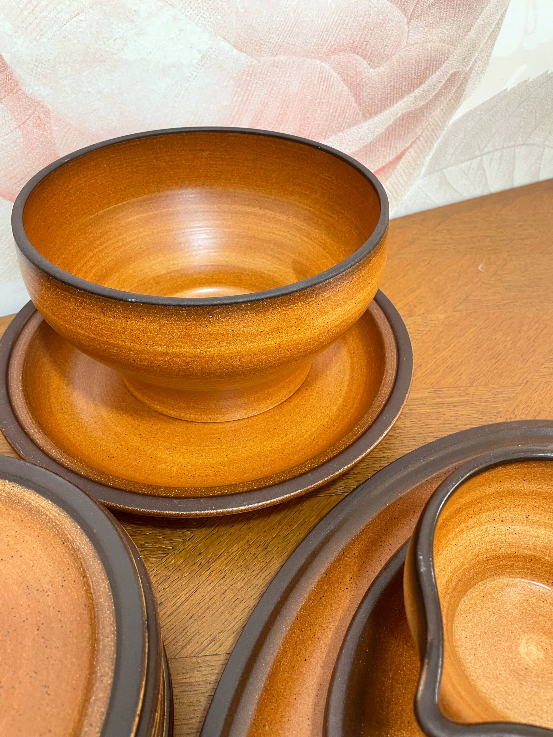 Stoneware service - St Amand earthenware - Meylan model