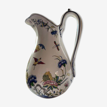 Broc ceramic pitcher Sarreguemines
