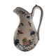 Sarreguemines ceramic pitcher jug