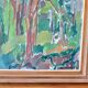Huile sur toile suédoise originale du milieu du siècle « Öjersjö » par Sven Hamlet