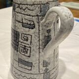 Pitcher/vase by designer Fratelli Fanciullacci