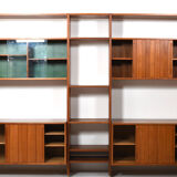Ry100 Wall System in Teak by Hans J. Wegner for Ry Møbler