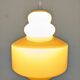 Caramel opaline suspension from the 60s/70s