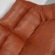 Vintage Patchwork Leather 2-seater Beanbag / Sofa