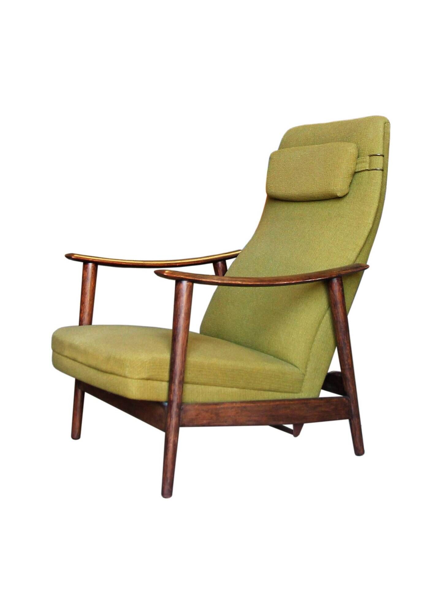 "Combi Star" recliner chair, by Arnt Lande for Stokke Mobler (1962)