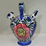 Gargoulette glazed terracotta /vintage/carafe/pitcher