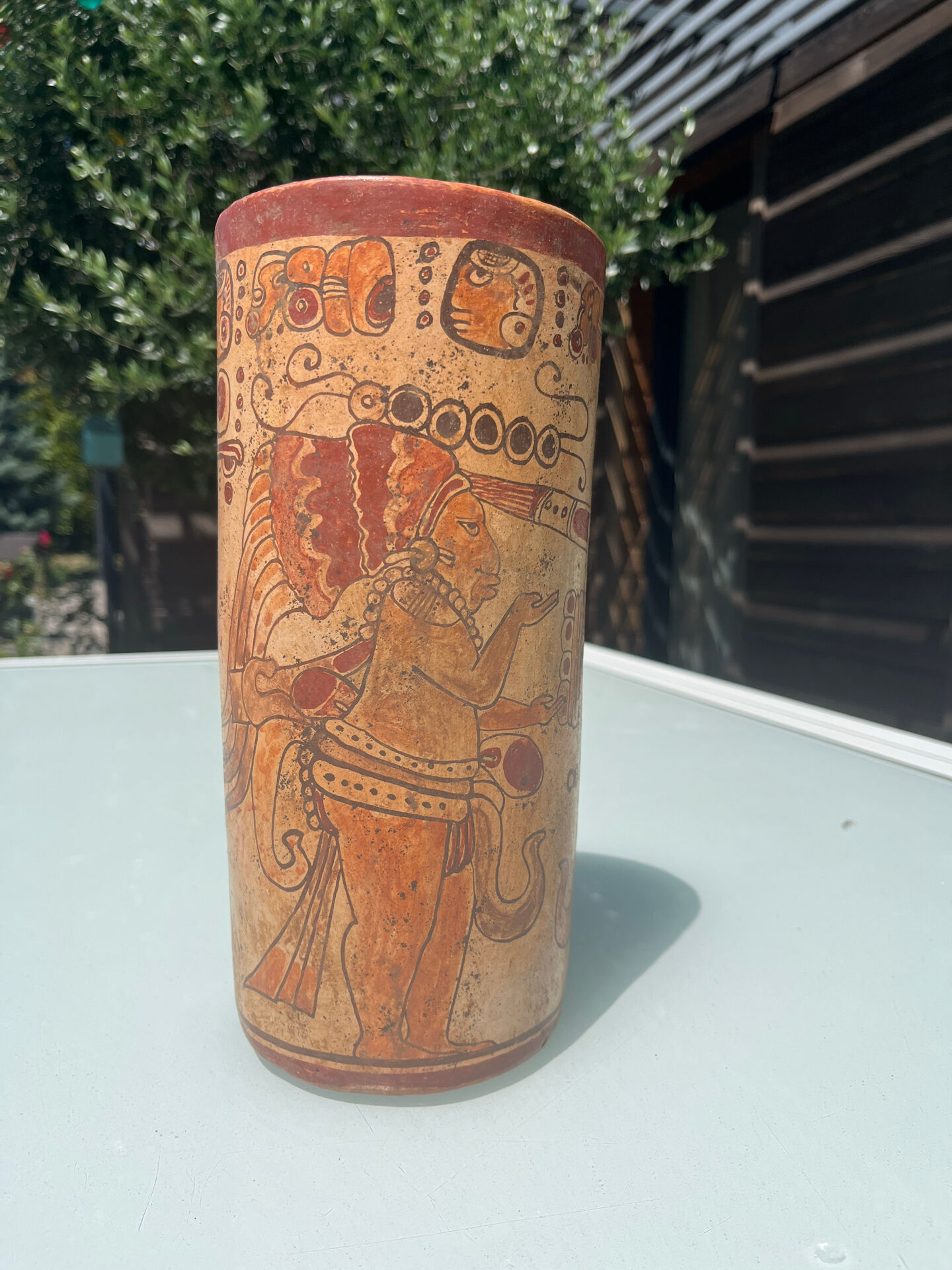 Vase Maya / Aztèque