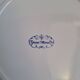Hand-painted artisanal flat plates