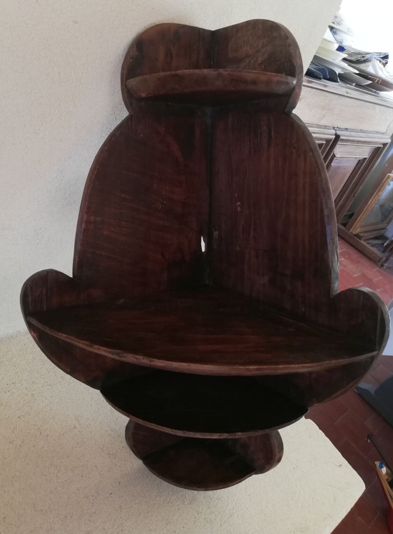 Corner shelf folk art early 20th