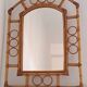 Miroir bambou vintage