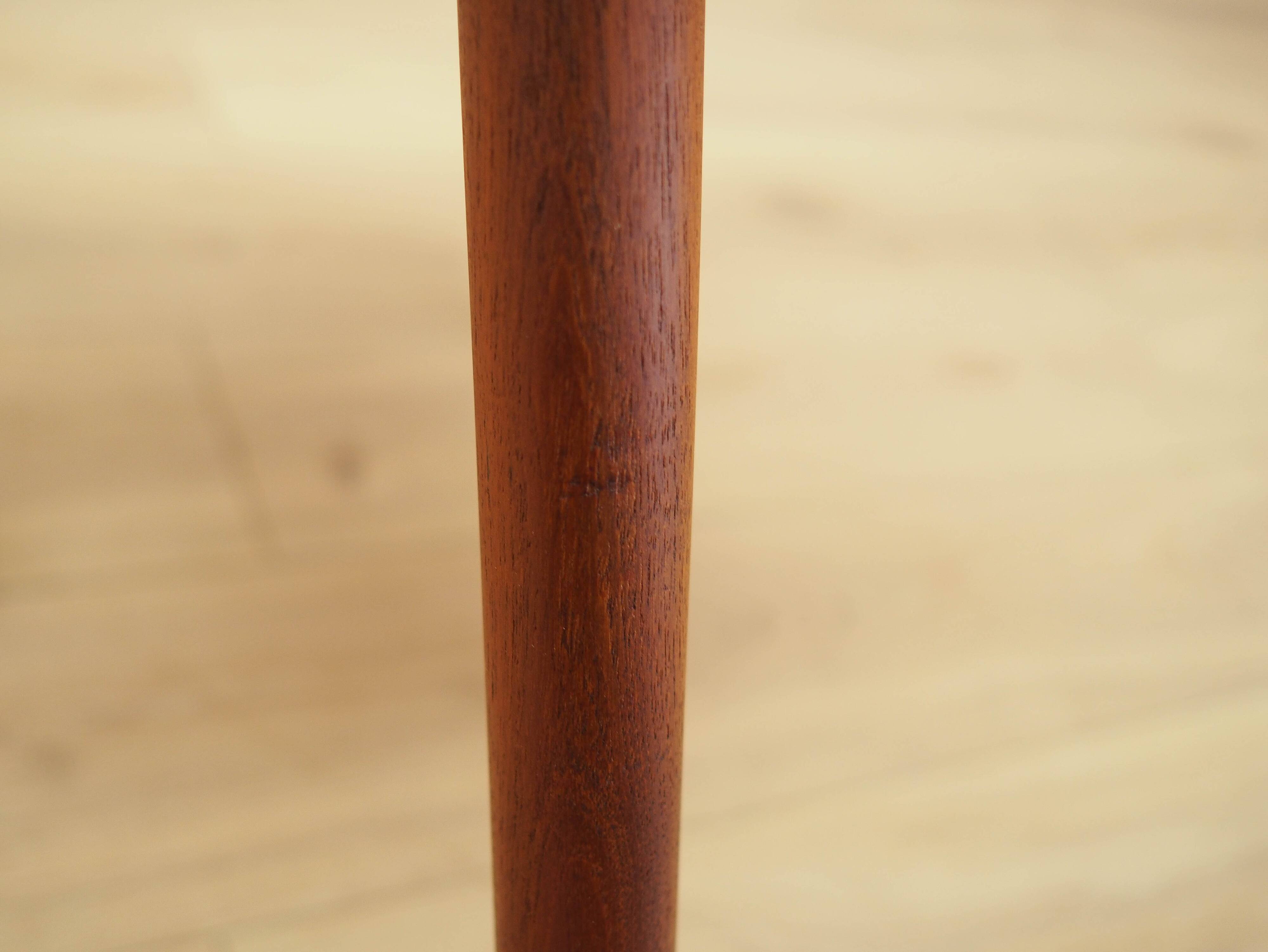 Teak chair, Danish design, 1960s, manufacturer: EMC Möbler