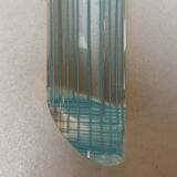 Lampe de plafond striée Murano, années 1980