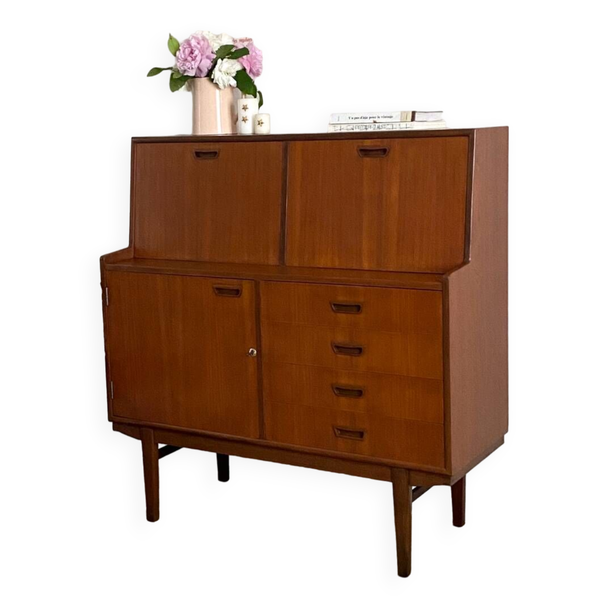Teak secretary