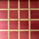 Red checkered plateau unique piece