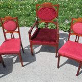 Set of seven chairs early 20th c.