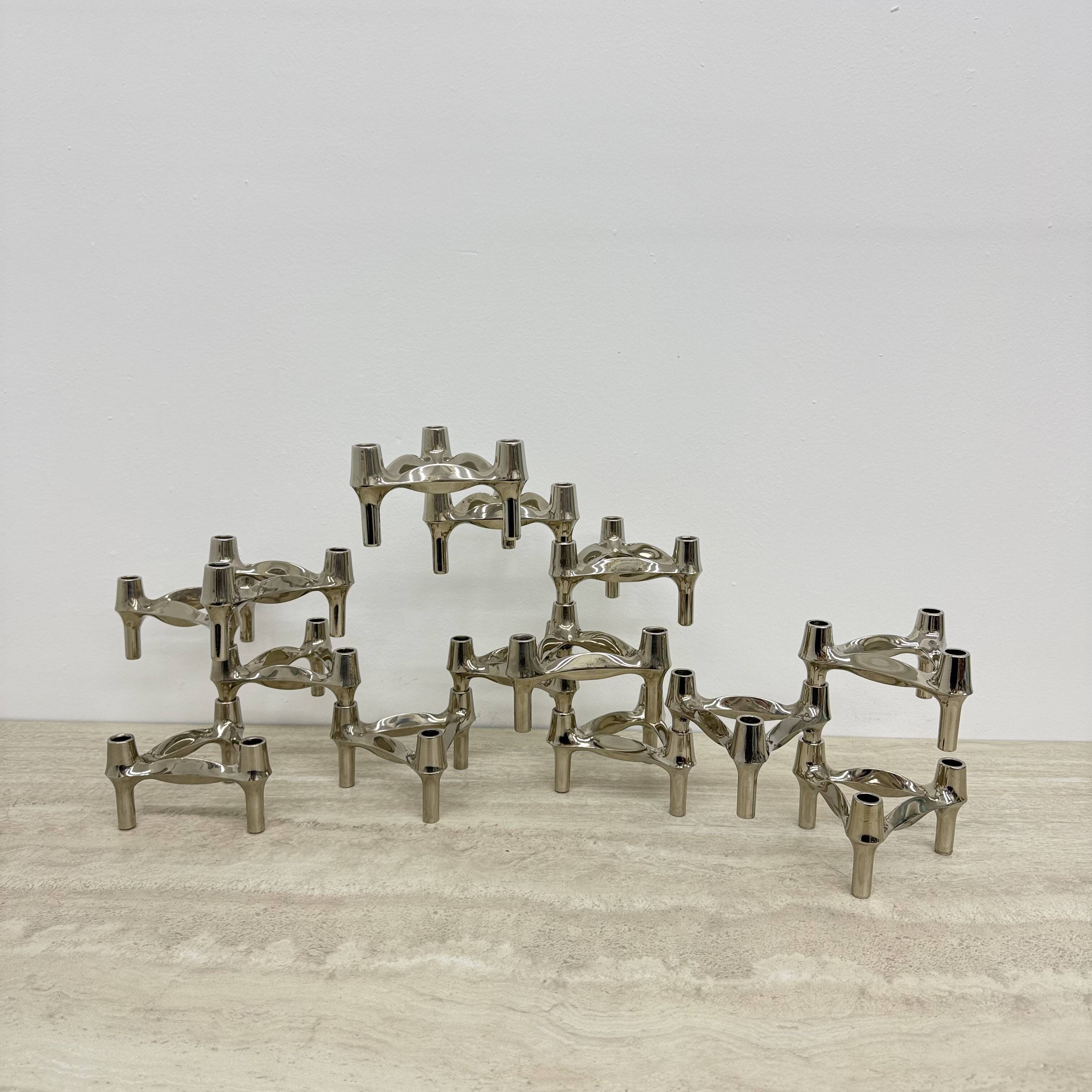 Large XL Candlestick by Fritz Nagel & Ceasar Stoffi and manufactured by BMF