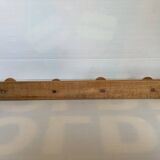 Pine wood coat rack