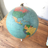 Globe terrestre ancien George Philip & Son